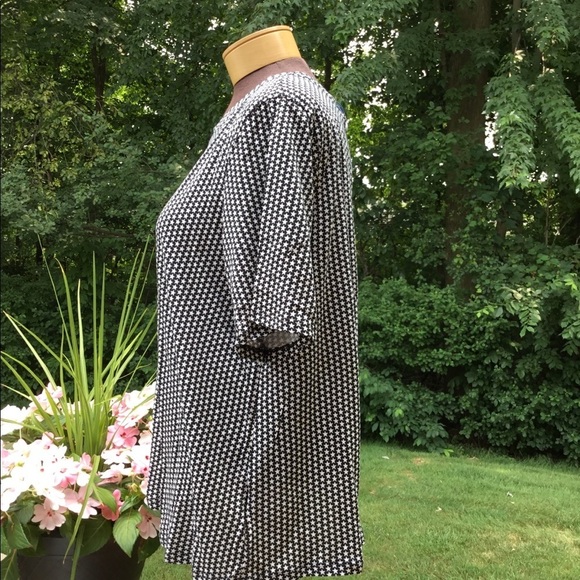 Pop sugar xxl black with white stars blouse - Picture 14 of 14